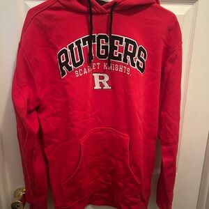 Knights Apparel Rutgers Red Hoodie